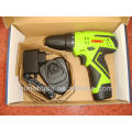 Herramientas eléctricas profesionales QIMO más vendido 10.8V / 12V Single / Double Speed ​​Cordless Drill